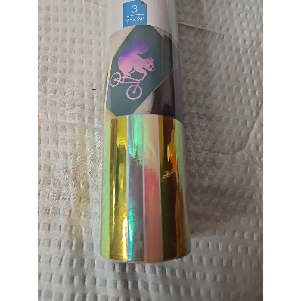 cricut‎ holographic vinyl horizon sampler 3 Sheets 12x24